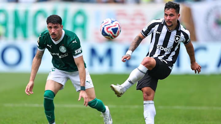 Botafogo x Palmeiras se enfrentam pelo Brasileirão 2025