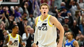Lauri Markkanen when he hears that he might be traded to the Detroit Pistons