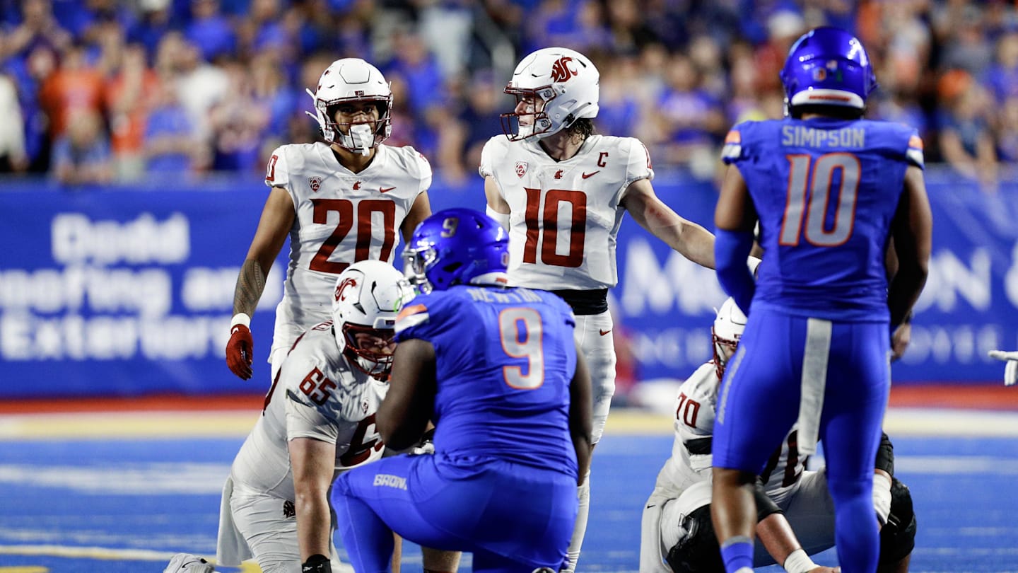 AP POLL No Votes For WSU Following Fall To 41 At Boise State
