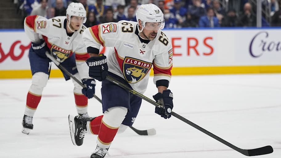 Florida Panthers forward Brad Marchand | John E. Sokolowski-Imagn Images