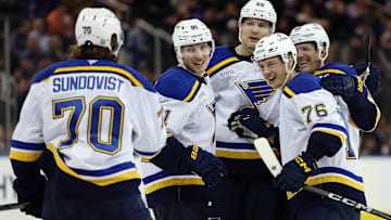 St Louis Blues v New York Rangers