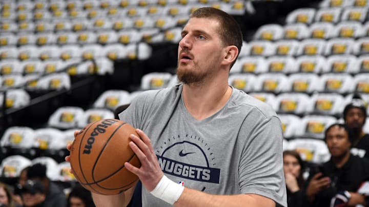 The Nuggets handed out shirts and coupons in reference to Nikola Jokić being drafted during a Taco Bell commercial