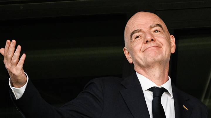 Der umstrittene FIFA-Präsident Gianni Infantino Der umstrittene FIFA-Präsident Gianni Infantino