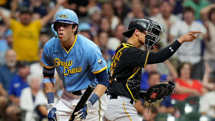 Brewers pinstripe jersey sales