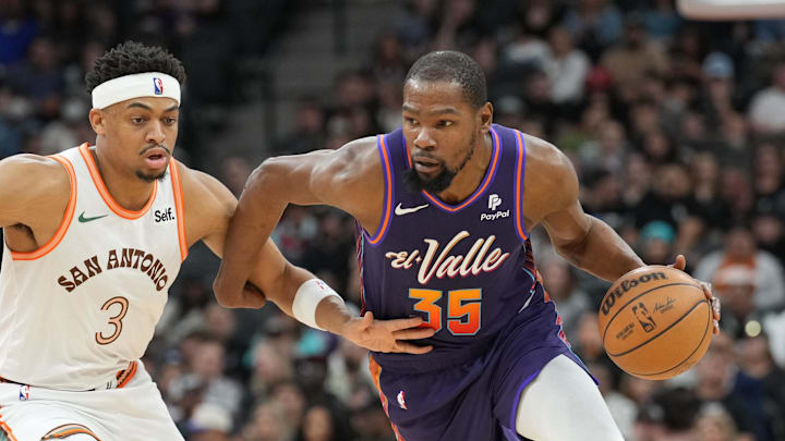 The Spurs' futures odds are on the move after the latest Kevin Durant rumors. The Spurs' futures odds are on the move after the latest Kevin Durant rumors.