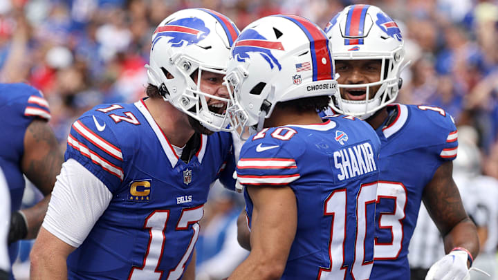 Josh Allen, Khalil Shakir, Buffalo Bills