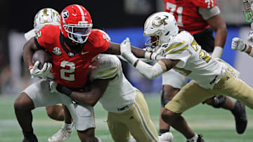 2025 Invesco QQQ Atlanta Gridiron Classic - Georgia v Georgia Tech