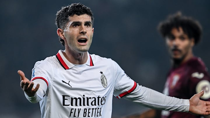 Christian Pulisic is struggling to find the back of the net in Serie A. Christian Pulisic is struggling to find the back of the net in Serie A.