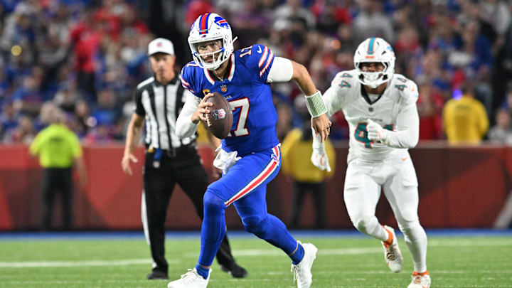 Josh Allen earning big praise for his performance on Thursday. Josh Allen earning big praise for his performance on Thursday.