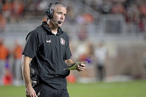 Florida State coach Mike Norvell is on the hot seat.