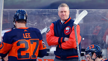 New York Islanders coach Patrick Roy sounded optimistic about the club's chances at having a successful season.