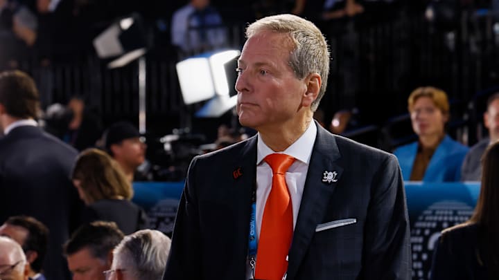 Anaheim Ducks owner Henry Samueli at the 2024 NHL draft Anaheim Ducks owner Henry Samueli at the 2024 NHL draft