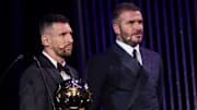 Lionel Messi et David Beckham - Inter Miami