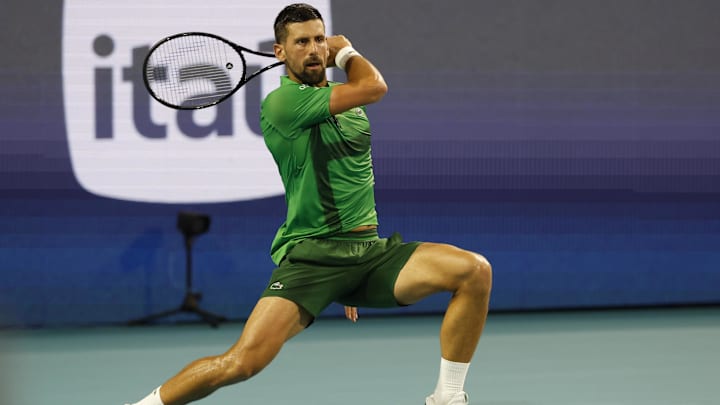 Novak Djokovic lost in straight sets to Matteo Arnaldi at the Madrid Open. Novak Djokovic lost in straight sets to Matteo Arnaldi at the Madrid Open.