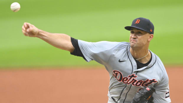 Tigers pitcher Jack Flaherty