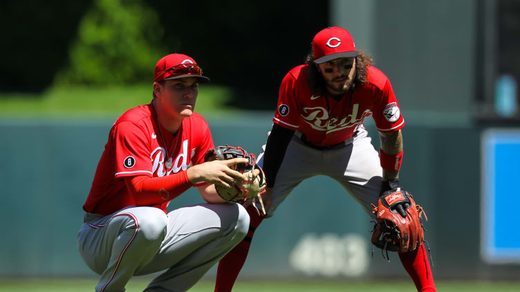 Cincinnati Reds Tyler Stephenson, Jonathan India