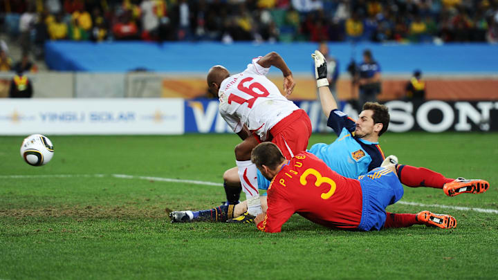 Gelson Fernandes, Gerard Pique, Iker Casillas