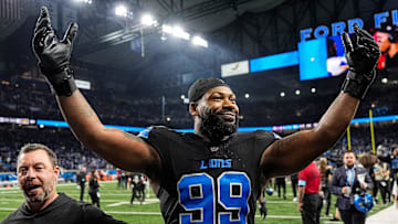 Detroit Lions defensive end Za'Darius Smith.