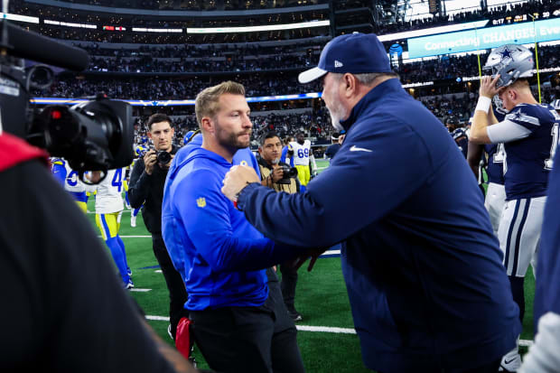 Sean McVay, Mike McCarthy, Los Angeles Rams, Dallas Cowboys