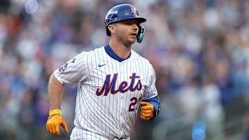 Pete Alonso re-signed with the New York Mets on a two-year, $54 million deal prior to the 2025 MLB season.