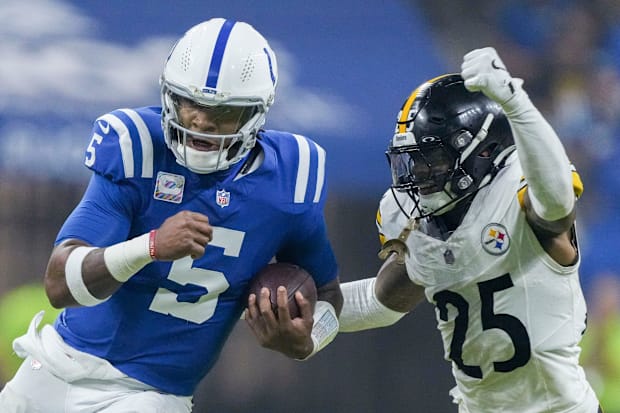 Indianapolis Colts quarterback Anthony Richardson