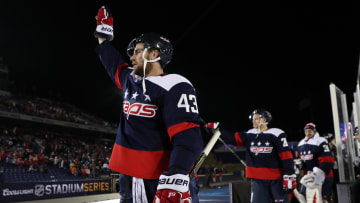Tom Wilson, Washington Capitals Mandatory Credit: Geoff Burke-USA TODAY Sports