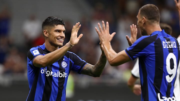 Joaquin Correa, Edin Dzeko Joaquin Correa, Edin Dzeko