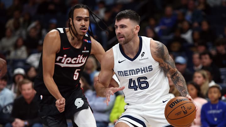 The Grizzlies are road favorites to the Trail Blazers on Wednesday night.