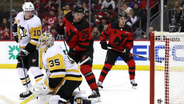 Pittsburgh Penguins v New Jersey Devils
