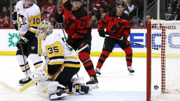 Pittsburgh Penguins v New Jersey Devils