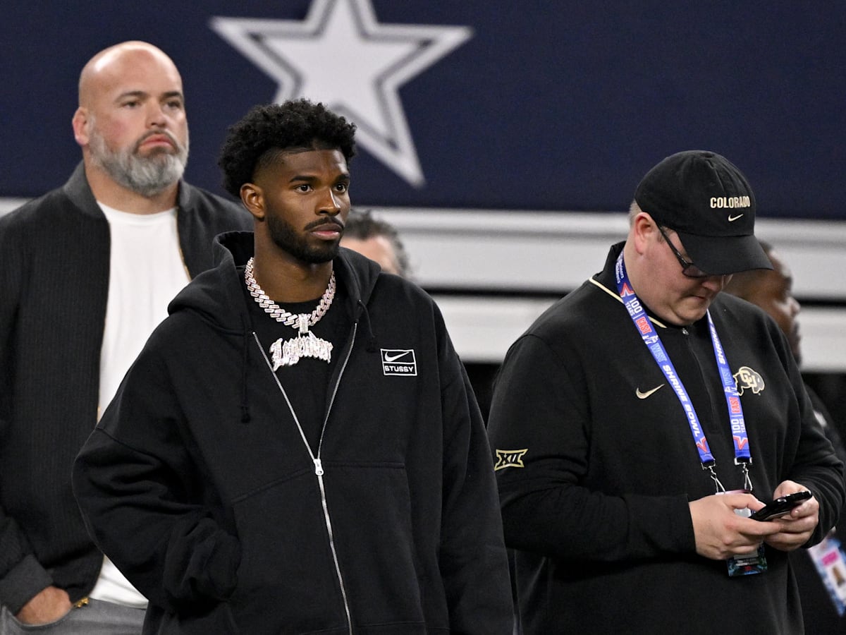 Dallas Cowboys' Jerry Jones heaps praise on Shedeur Sanders amid NFL draft  freefall
