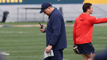 West Virginia University head coach Rich Rodriguez