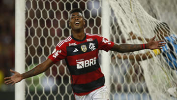 O atacante marcou seu primeiro gol após a lesão no último domingo (11)