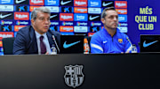 Joan Laporta y Sergi barjuán