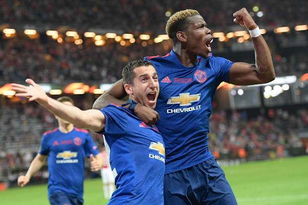 Henrikh Mkhitaryan, Paul Pogba