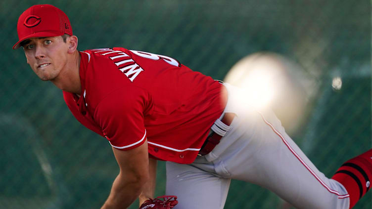 Cincinnati Reds non-roster invitee pitcher Brandon Williamson.