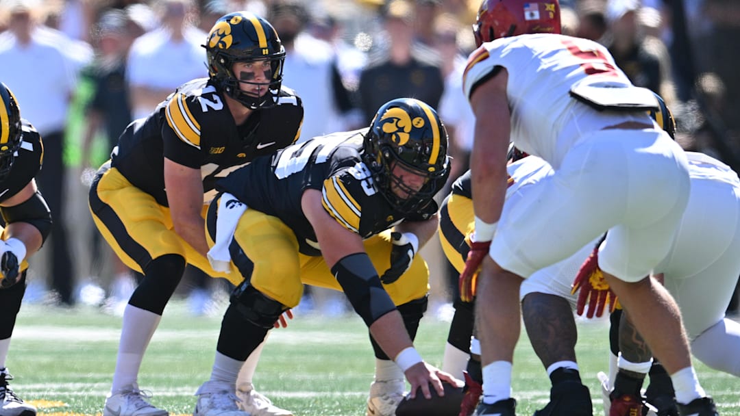 Logan Jones is one of the top centers in the 2026 NFL Draft