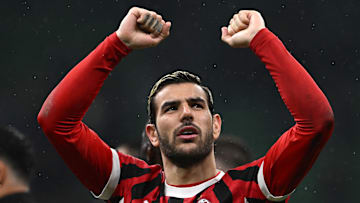 Théo Hernandez, joueur de l'AC Milan