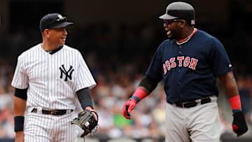 Alex Rodríguez y David Ortiz fueron rivales en el terreno cuando eran peloteros activos