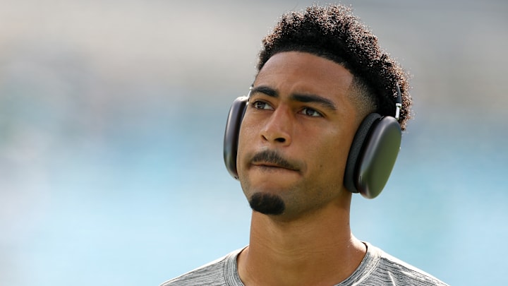 Carolina Panthers quarterback Bryce Young