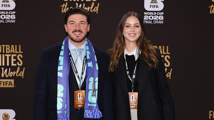 Samuel García (left) attended the 2026 World Cup draw. Samuel García (left) attended the 2026 World Cup draw.