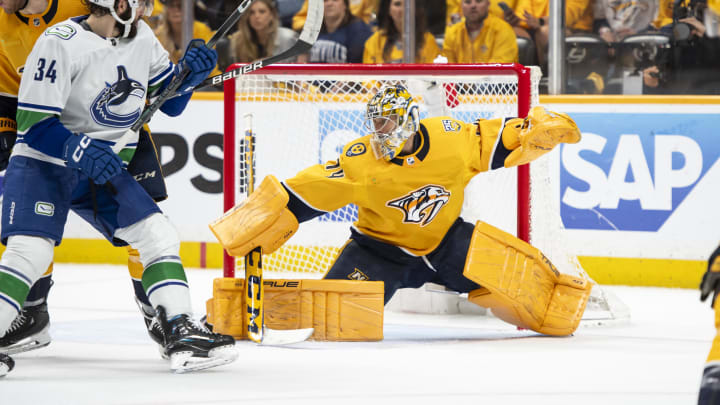 Juuse Saros, Nashville Predators