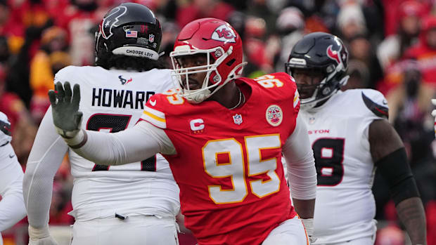 Kansas City Chiefs defensive tackle Chris Jones.