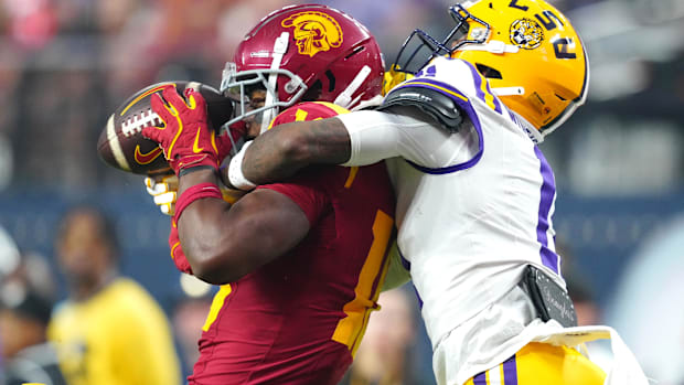 USC Trojans wide receiver Kyron Hudson