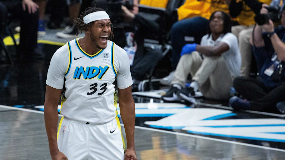 Indiana Pacers center Myles Turner | Trevor Ruszkowski-Imagn Images