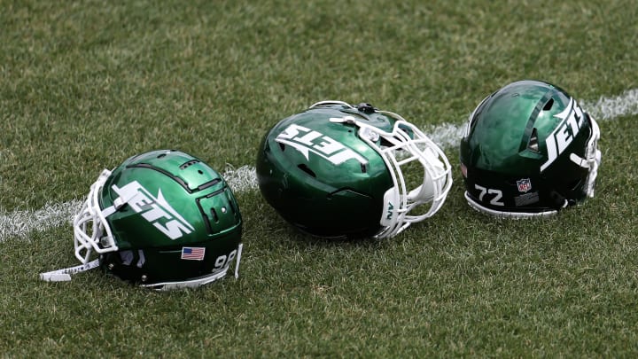 Jets helmets