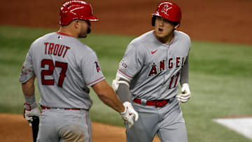 Los Angeles Angels v Texas Rangers