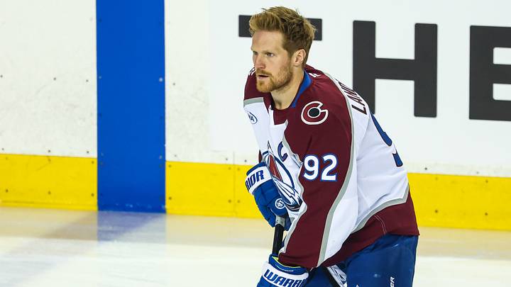 Colorado Avalanche left wing Gabriel Landeskog (92). Credit: Sergei Belski-Imagn Images Colorado Avalanche left wing Gabriel Landeskog (92). Credit: Sergei Belski-Imagn Images