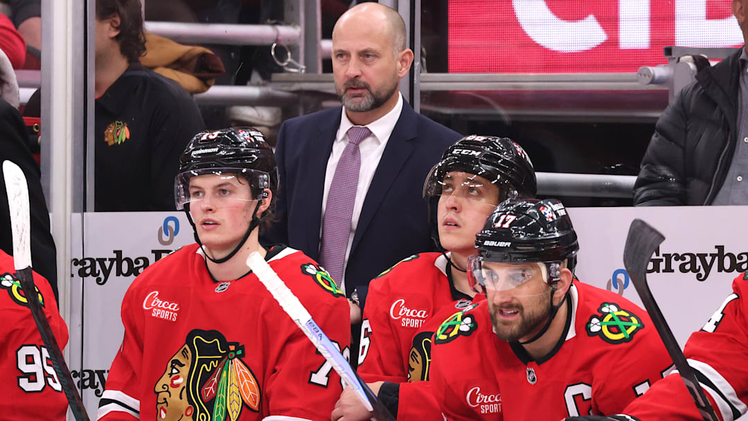 Chicago Blackhawks interim coach Anders Sorensen took over amid a tough start to the season.