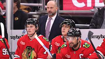 Chicago Blackhawks interim coach Anders Sorensen took over amid a tough start to the season.